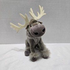 Disney Frozen SVEN Plush Reindeer Toy Just Play Small 7" Sewn Eyes