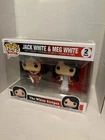 THE WHITE STRIPES FUNKO POP ROCKS JACK WHITE & MEG WHITE COLLECTIBLE TOY 2 PACK