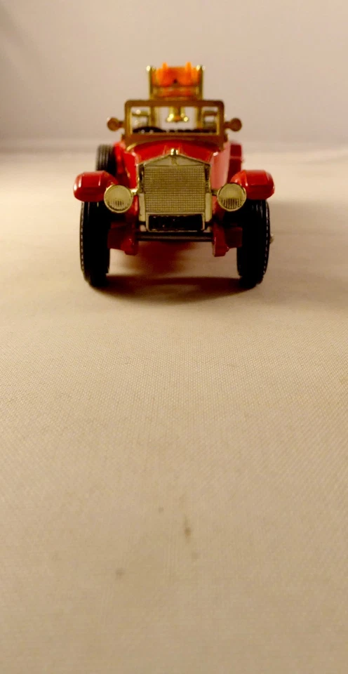 1:43 MATCHBOX Oldtimer LKW Modellauto ROLLS ROYCE Feuerwehr Leiterwagen rot 1:43 - Bild 4 von 4