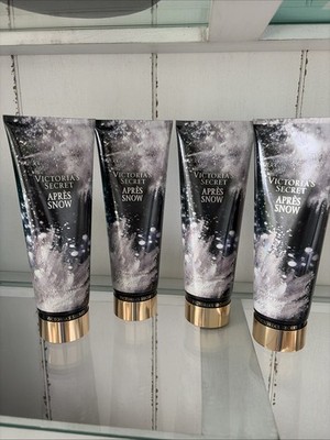 Rare 4 VICTORIA S SECRET APRES SNOW FRAGRANCE BODY LOTION CREAM 8 oz New