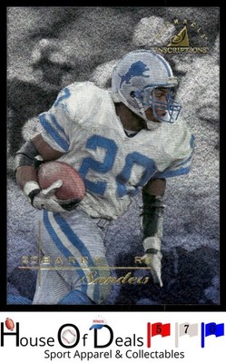 1997 Pinnacle Inscriptions #20 Barry Sanders Detroit Lions Football card