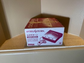 Japanese Sega Saturn Console &mdash; CIB w/ Controller & AV Cable | Tested Working