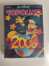 Disney Fumetto Topolino 2000 Incelofanato Numero Doppio