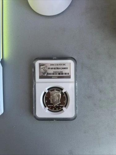2006 S Silver 50C Kennedy PF 69 Ultra Cameo