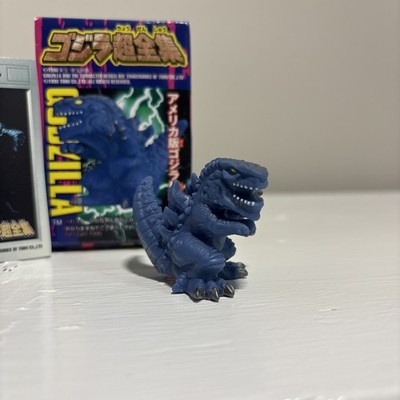 GODZILLA 1998 Rare ZILLA OPEN Mouth Finger Puppet Soft Vinyl