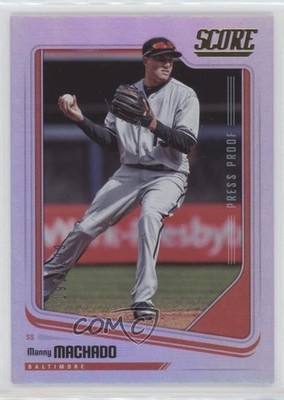 2018 Panini Chronicles Score Press Proof 191/299 Manny Machado #14 1u6