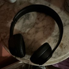 Black Headband Over-Ear Headphones Double Ear-Cup Over the Ear Stereo Audio