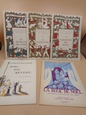 5 recueils de Chansons enfantines pour noël