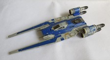Star Wars Micro Galaxy Squadron Rebel U-Wing Starfighter Blue 0129 LOOSE