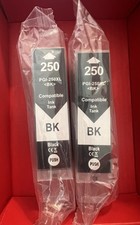 2 Pack For Canon PGI-250XL Black Ink for PIXMA MG6620 MG7520 MX922 iP8720 iX6820