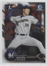 2016 Bowman Draft Chrome Draft Picks Braden Webb #BDC-82 4k8