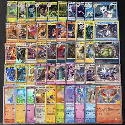 Pokemon Karten Holo Sammlung - 50 Holo Bulk - 30 Jahre - Celebrations - Deutsch