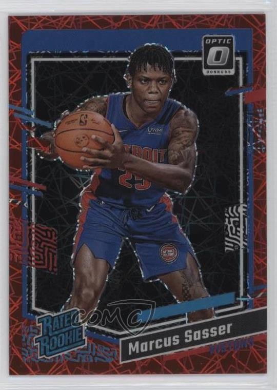 2023 Donruss Optic Rated Red Velocity Prizm 288/299 Marcus Sasser Rookie RC 6o3