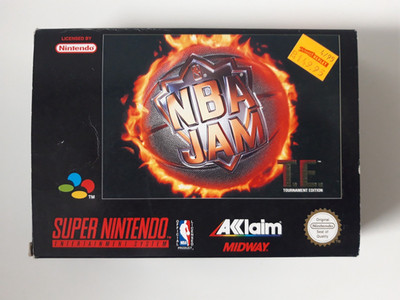 Super Nintendo Snes NBA Jam  Tournament Edition Komplett