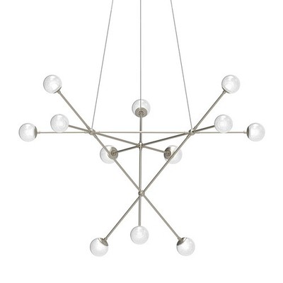 Sonneman 2082W Proton Alpha LED Pendant - Nickel