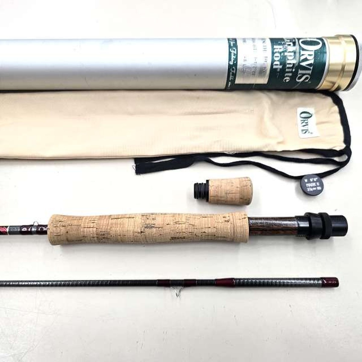 ロッド Orvis Graphite Rod MARK II #6 Orvis Graphite Mark2 Fly Fishing Rod with Case Used | eBay