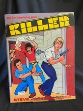 Killer 2nd Edition - Live Action Roleplay Steve Jackson Games, 1985, VG/EX 