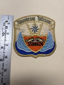 USS Woodrow Wilson SSBN-624 Submarine Patch