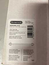 Amerock BH26544ORB Arrondi 24" Towel Bar - Oil Rubbed Bronze