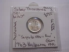 1963 Threepence Silver GEM Uncirculated Coin Eye appeal Ex Mint Roll Coin #63.G1