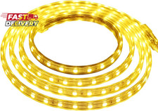 LED Strip Lights, 110V SMD 5050 Waterproof Flexible Rope Tape Light US Plug, 1M