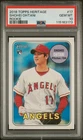 2018 TOPPS HERITAGE RC #17 SHOHEI OHTANI ROOKIE RC PSA 10