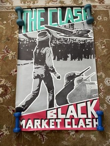 The Clash - Black Market Clash 1981 ~ Oversized Poster.