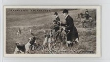 1925 Franklyn Davey & Co Hunting Tobacco The Kill: Giving Fox to Hounds #22 uq5