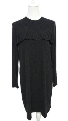 #69   Graues Kleid mit Volants Gr.38/M von Vero Moda  