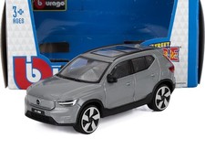 MODELLINO AUTO STATICO DIECAST BURAGO VOLVO EX40 GRIGIO MODELLISMO SCALA 1:43