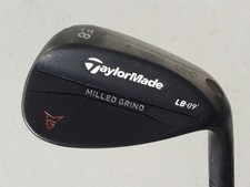 TaylorMade Milled Grind Black Lob Wedge LB 58 - 09 Wedge Flex Steel New Grip