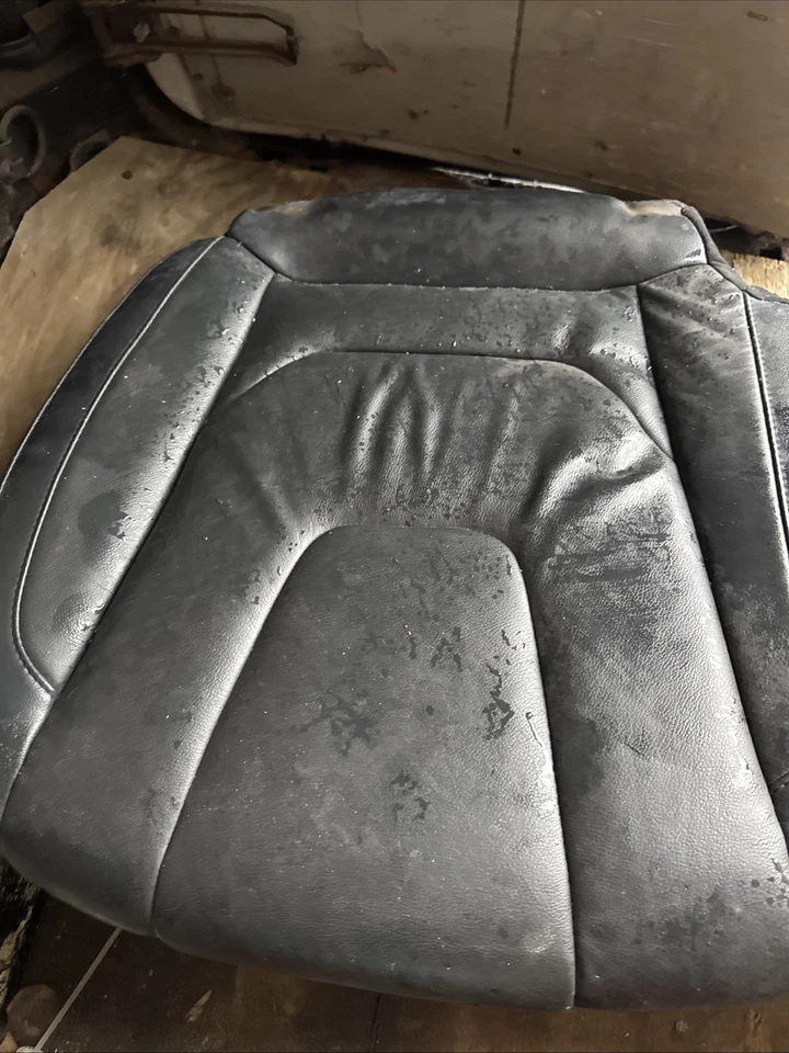 Ford Edge 2016-2024 asiento trasero inferior cuero funda de cojín OEM BALCK_PE Foto 3 de 4