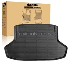For 2022-2025 Honda Civic Cargo Trunk Liner Rear Floor Mat TPE All Weather Black