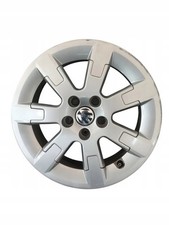1x Alufelge 15 Zoll 5.5" 5x100 Glanz Silber 6R0601025 VW Polo Rim Wheel