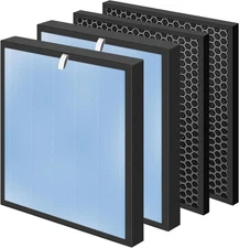 HSP001 True HEPA Filter Replacements for Air Purifier Filters HSP001,4 in 2 H13 