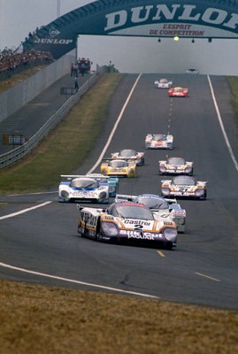Jan Lammers Johnny Dumfries Andy Wallace Silk Cut Jaguar Jaguar X- 1988 Photo