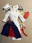 VTG Barbie #991 REGISTERED NURSE COMPLETE Outfit & Accessories EXC