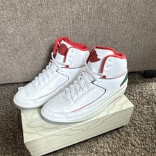 Jordan Air Jordan 2 Retro Origins Men's Sneakers White/Fire Red DR8884-101