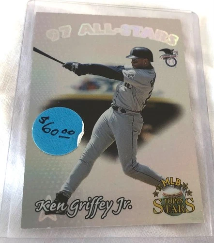 1997 TOPPS STARS 97 ALL-STARS SILVER FOIL AS16 KEN GRIFFEY JR SP NM