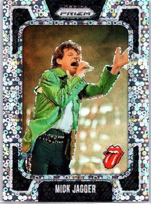 2025 Panini Prizm The Rolling Stones #45 Mick Jagger Disco