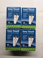 Easy Touch Blood Glucose Test Strips 200 CT. EXP 05/2026