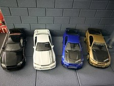 4 Mini GT Nissan Skyline GT-R (R34) Top Secret, Fusion ETC.  Loose No BOX