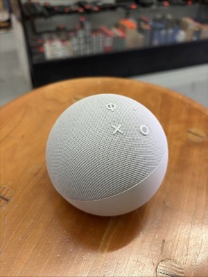 Amazon Echo Dot 5th Gen Alexa Smart Speaker White C4E8S3 w/ CLOCK DISPLAY