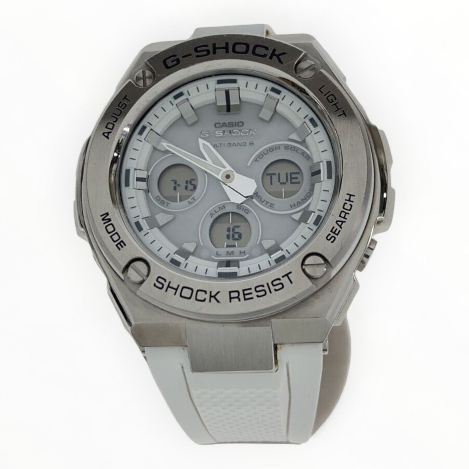 CASIO Solar Ana-Digi White Mens Watch 9538 2.17