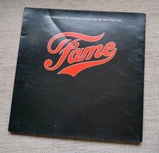 Fame - The Original Soundtrack Vinyl LP Album Record- 1980 Original Gatefold VGC