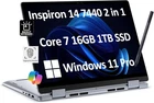 Dell Inspiron 7440 14" 2-in-1 Touch Core 5 120U Intel Graphics 16GB RAM 1TB SSD