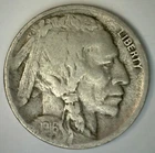 1916 S Buffalo Indian Head Nickel 5c US Coin FINE Circulated San Francisco Mint