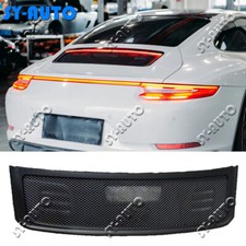 Rear Engine Lid Vent Radiator Grille GT3 Touring Style For Porsche 911 991.2