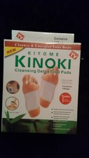 10 Cleansing Detox Foot Pads Patches KINOKI As Seen On TV