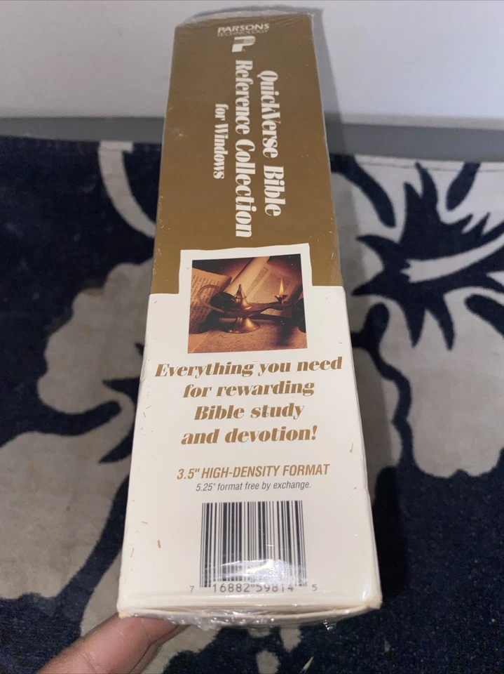 quickverse bible Reference collection Parsons Vtg Windows 90s Sealed In Box - Image 4 of 4